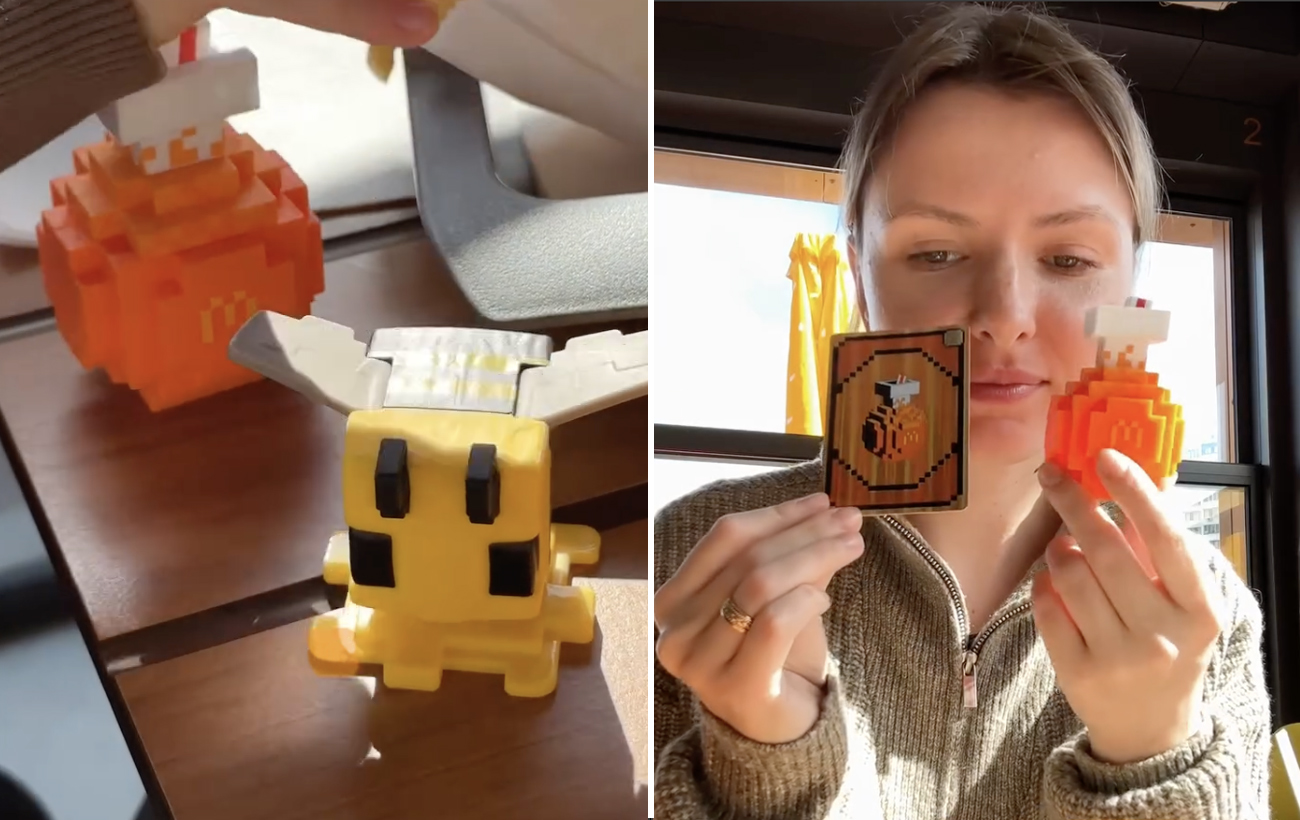 Minecraft в МакДональдс: как выглядят игрушки, за которыми "охотятся" украинцы